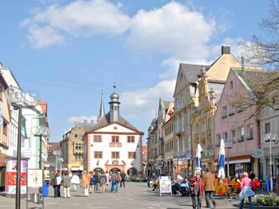 Marktplatz in Bad Kissingen